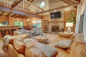 Cozy up next to the Smart TV for a movie night in!