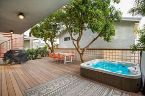 Private Patio and Hottub