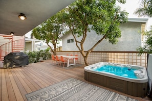 Private Patio and Hottub