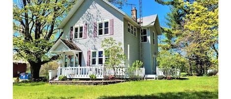 1930 Farmhouse on 4 acres surrounded by beautiful apple and cherry orchards. 