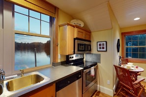 Kitchen w/ Lake View