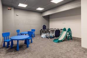 Children's playroom in the building.