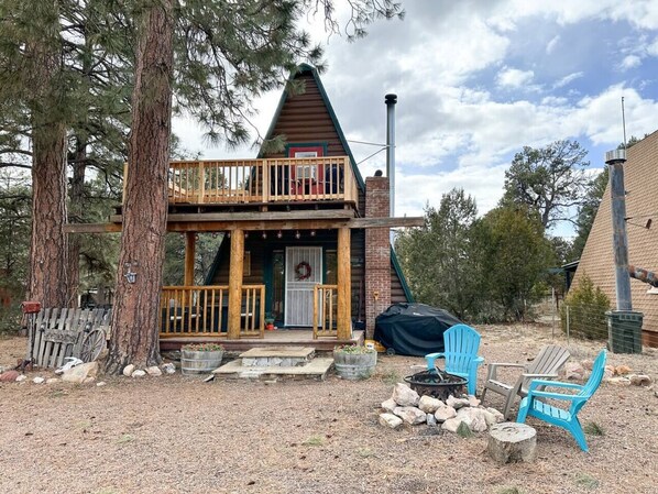 Welcome to Camp Knotty Pines - your base station for your next mountain adventure!