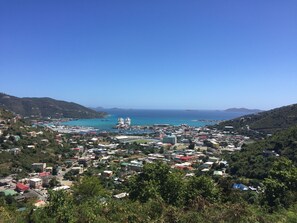 Captivating view of the city during the day.