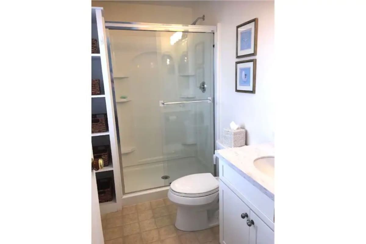 In Town with Parking, Outdoor Shower, Patio & Car Option