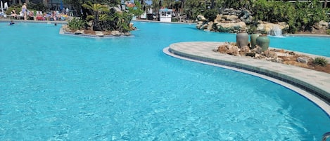 Resort main pool view