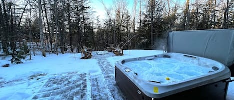 Baignoire à remous extérieure