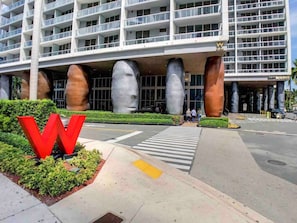 The unit is located in the same building with W Hotel Downtown Brickell!