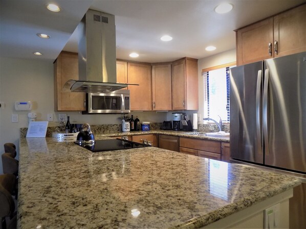 Stocked kitchen
