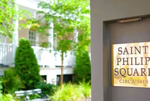 Entrance to St Philip Square