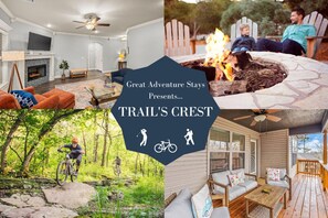 Plain and Simple...Trail's Crest is the PERFECT spot for your family or friends' vacation to Northwest Arkansas.