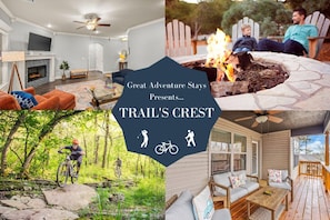 Plain and Simple...Trail's Crest is the PERFECT spot for your family or friends' vacation to Northwest Arkansas.