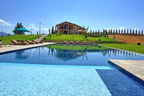 Garden, Outdoor, Pool, Summer