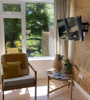 South facing picture windows