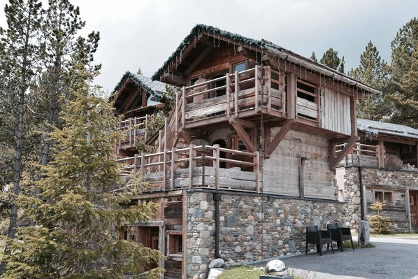 Outside of the chalet