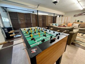 Foosball Table, Lower Level