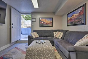 Living Room | Lower-Level Unit