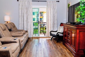Living Area to Private Balcony