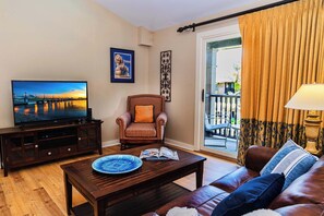 Living Area to Private Balcony