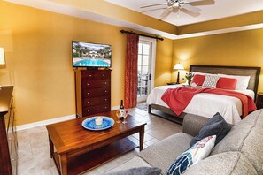 Sitting Area to TV and Bed