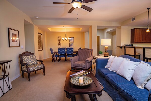 From Living Area to Dining Area