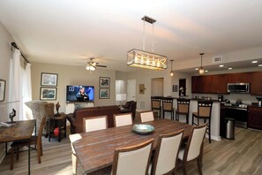Dining to Living & Kitchen
