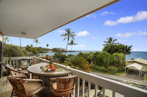 Looking out towards the ever popular Kahalu'u Beach!