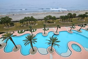 Laze and Lounge - Between dips in the pool, you can stretch on one of the poolside chaises. Bring a book, sunscreen, and an icy drink, and you’re set!