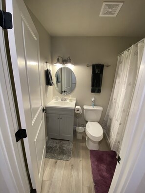 Full Bathroom with tub