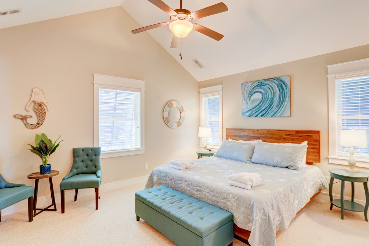 Dog-friendly home on the soundside – private hot tub, crow’s nest & YMCA access