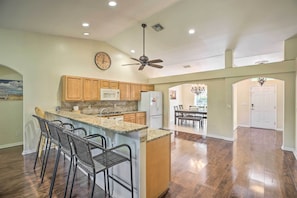 Kitchen | Fully Equipped | Single-Story Home