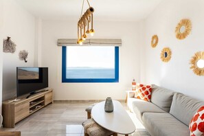 Comfortable lounge area for unwinding