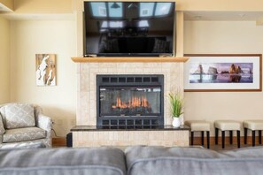 Fireplace in Living Room