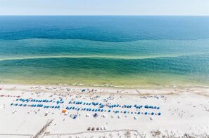 Beach view from 28th floor.