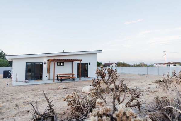 You'll see wild desert life during your stay - roadrunners, rabbits and lizards 