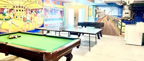 Casino pier themed gameroom