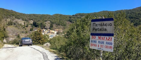 Approach to Village by road