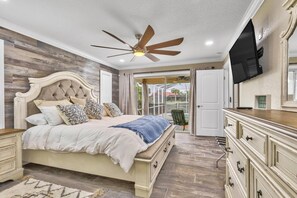 Main Bedroom | King Bed | Fleming Court in Palm Coast Vacation Rental