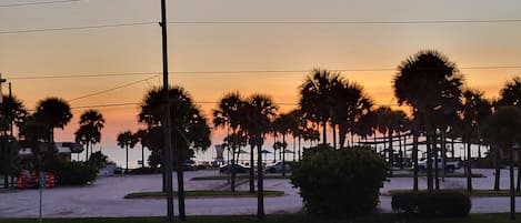 Sunrise from balcony