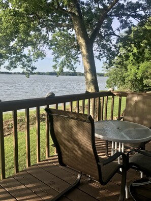 The perfect spot to sip coffee in the morning!