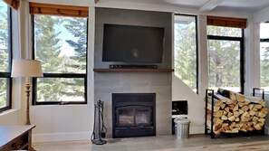 Indoors, Fireplace, Screen, TV, Hearth