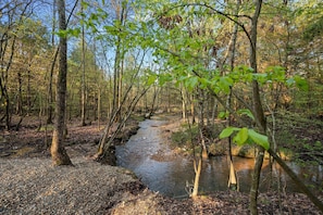Relax to the soothing sounds of your very own private creek!