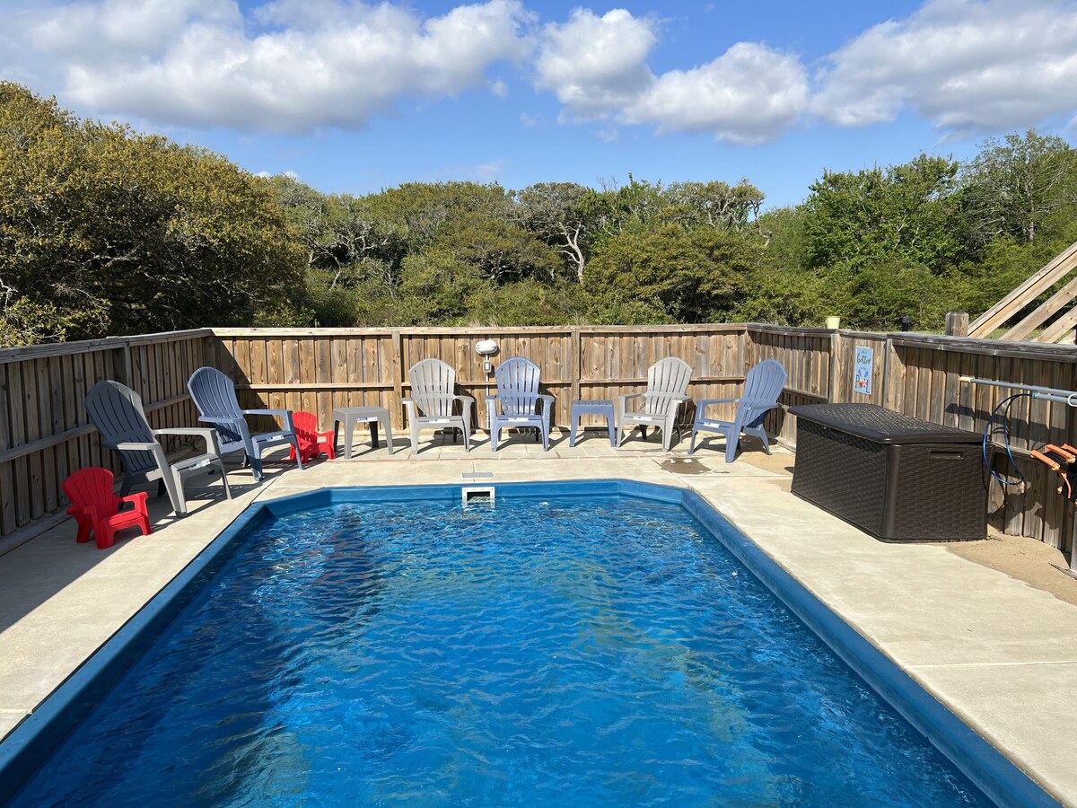 Corolla 4X4 Beach, Views of the Ocean and Sound, Wild Horses, Pet Friendly