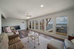 Living Room Waterfront Views