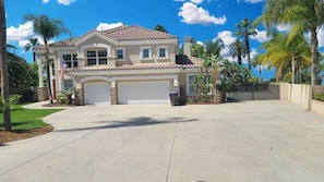 4000 S.F. Your family will love that you chose this home for your home away from home.  Ample parking for everyone with more parking in the back such as RV and boat parking behind huge double gate.
