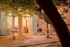 Fountain yard-  this is the magical part of the house.