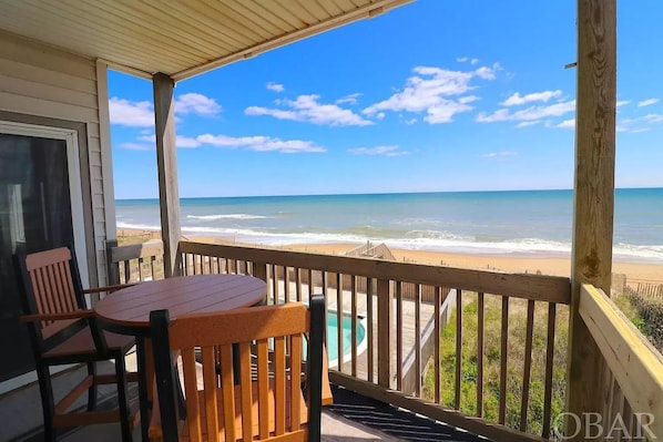 Views off balcony.  Master Bedroom and Living Room have direct access. 
