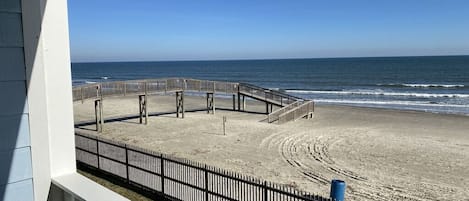 A beautiful view of the Gulf of Mexico right from the balcony.