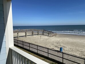 A beautiful view of the Gulf of Mexico right from the balcony.
