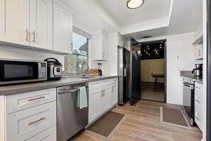 Well-equipped kitchen